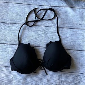 Black swim top